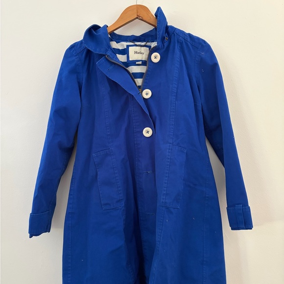 Hatley Jackets & Blazers - Hatley Royal Blue Striped Lined Jacket